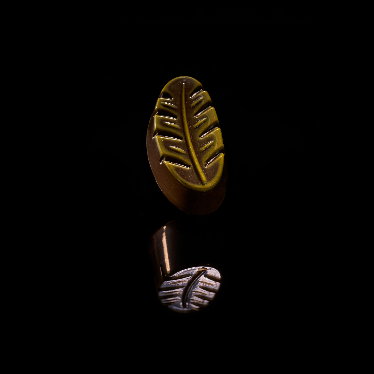 Bombom de Menta Negro