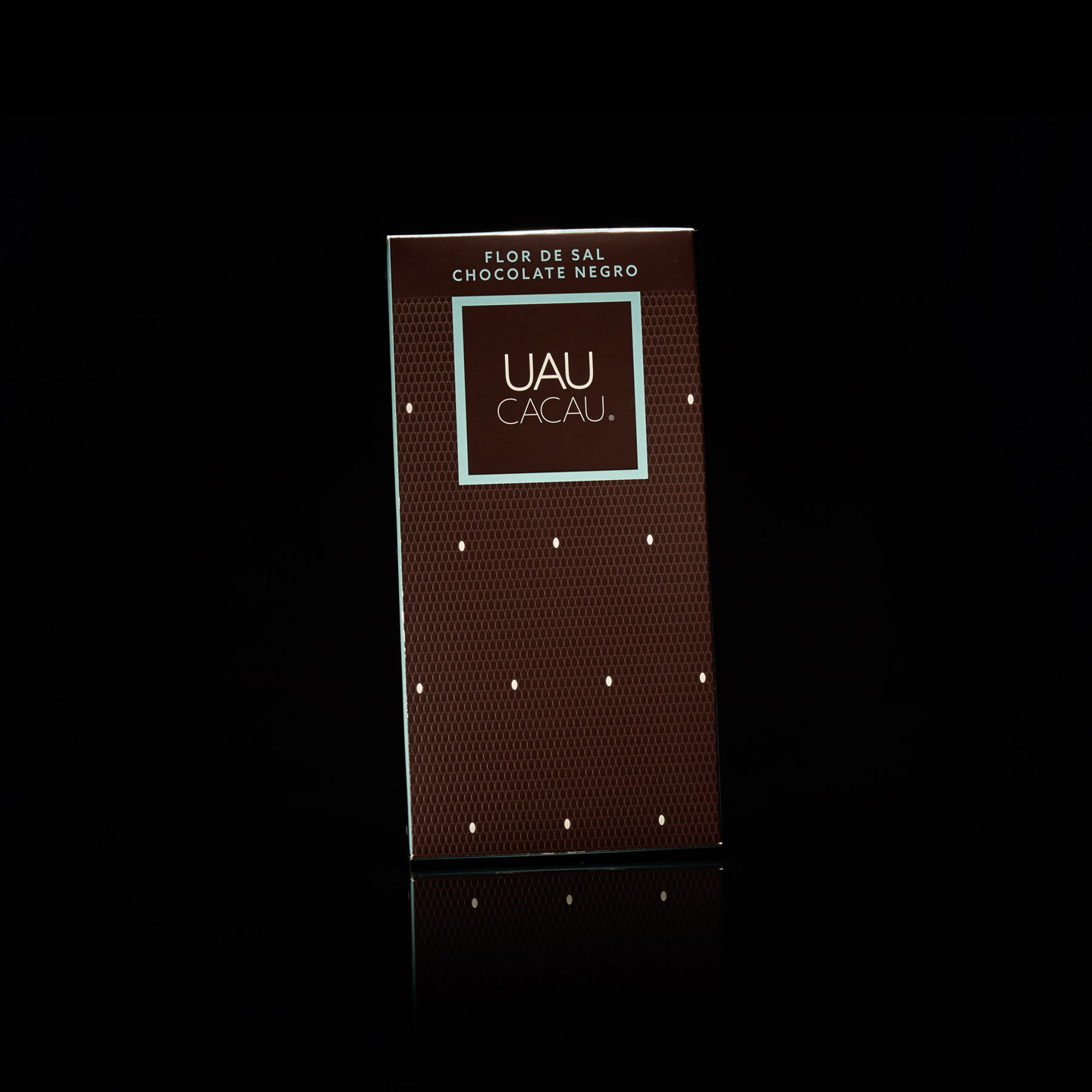 Flor de sal e chocolate negro